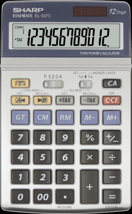 Produktbild Sharp EL-337C (Solarzellen, Batterien)