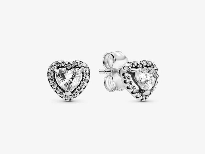 Actual product image Pandora Heart stud earrings (Silver 925)