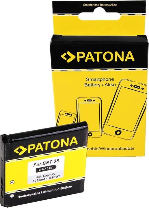 Produktbild Patona Battery (Akku, Sony Ericsson C510, Sony Ericsson C905, Sony Ericsson Jalou, Sony Ericsson K770i, Sony Ericsson K850i, Sony Ericsson R300, Sony Ericsson R306, Sony Ericsson S312, Sony Ericsson S500i, Sony Ericsson T303, Sony Ericsson T650i, Sony Ericsson W580i, Sony Ericsson W760i, Sony Ericsson W902)