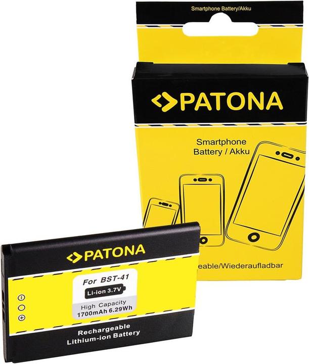 Produktbild Patona Battery (Akku, Sony Xperia X1, Sony Xperia X2, Sony Xperia X10, Sony Ericsson Aspen, Sony Xperia Play)
