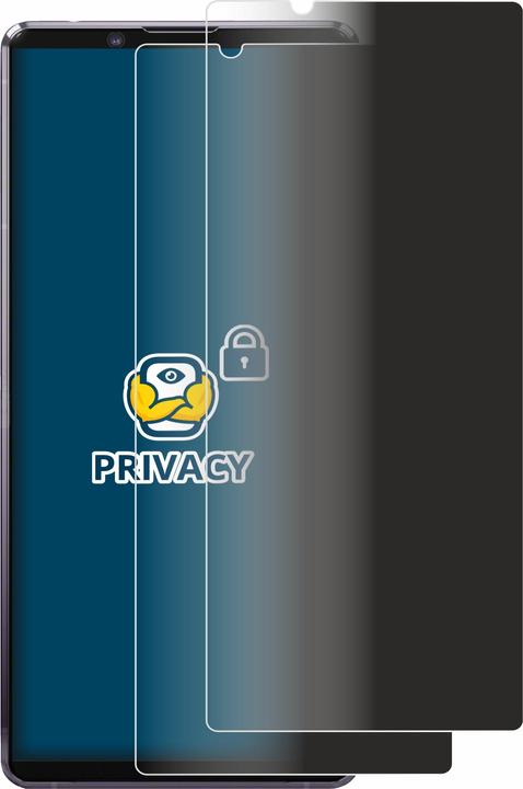 Actual product image BROTECT Anti-spy privacy film Blue light protection film (2 Piece, Sony Xperia 1 II)