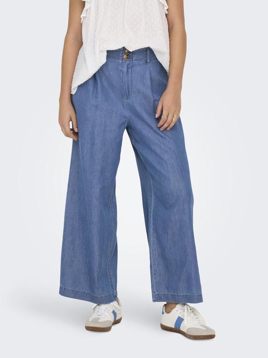 Image du produit Only ONLBEA Hohe Taille Weiter Beinschnitt Jeans Jeans mit weitem Bein (34)