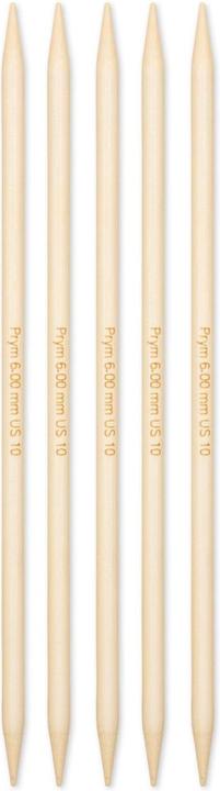 Prym Knitting needles BAMBOO 6.00 mm, 20 cm