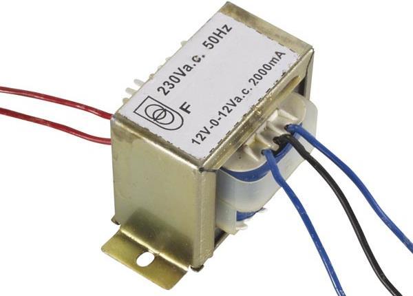 Immagine prodotto Velleman 212048C Trasformatore Pri: 230V Sec: 2x12V