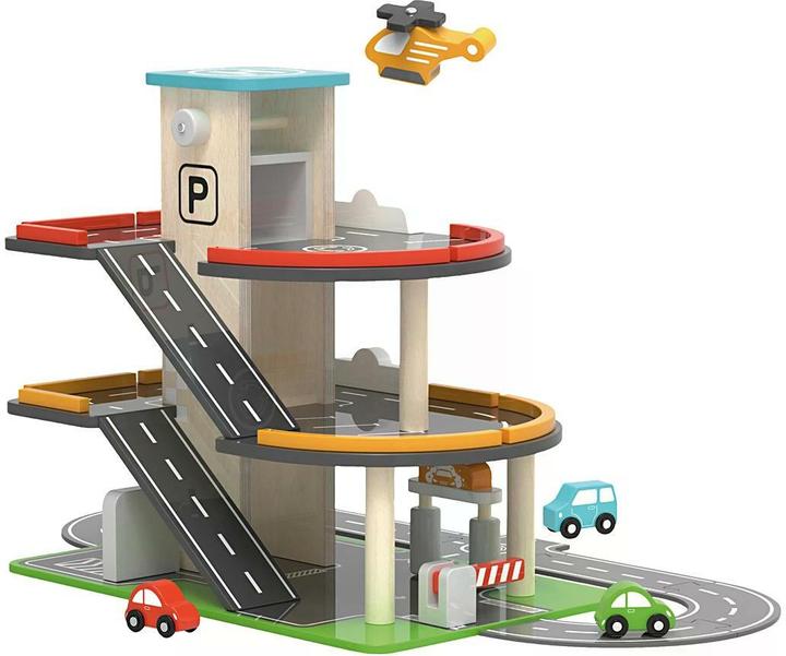 Image du produit Viga Toys Parking avec station-service