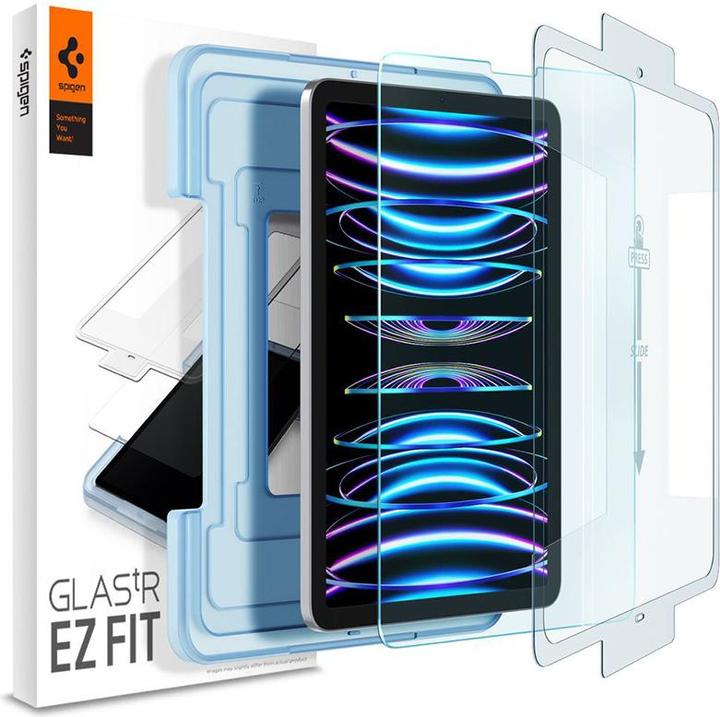 Image du produit Spigen tempered glass Glas.TR "EZ FIT" for iPad Air 4 2020 / 5 2022 (1 pièce(s), iPad Air 2020 (4. Gen))