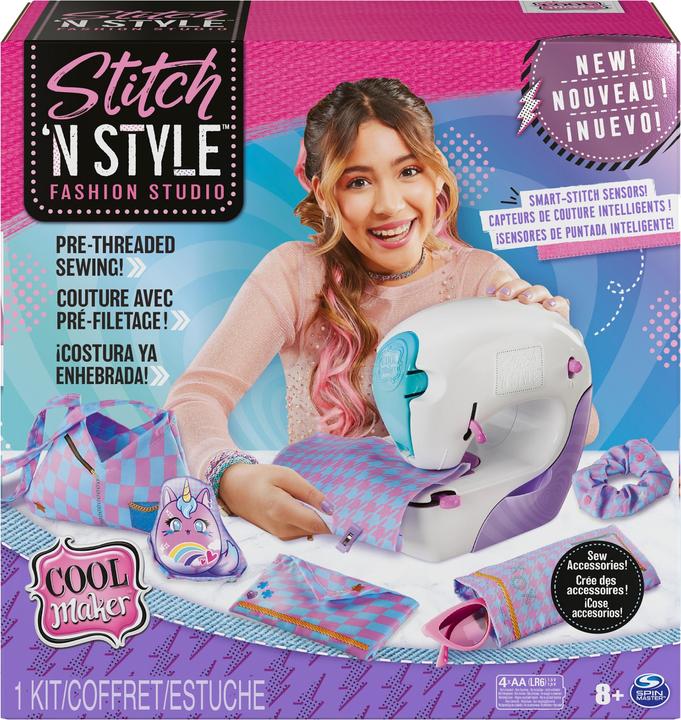 Spin Master Stitch n Style Fashion Studio Nähmaschine