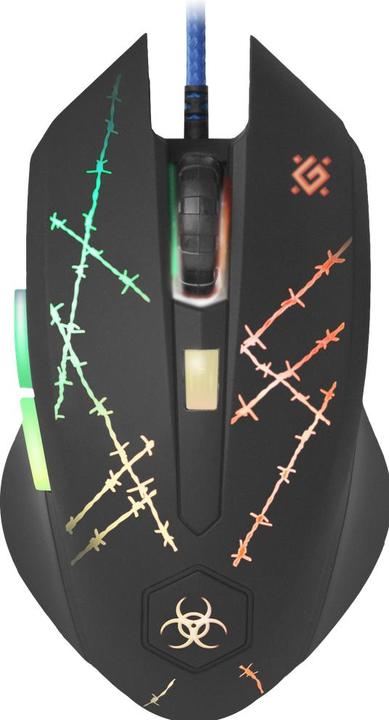 Actual product image Defender Forced GM-020L Mouse Ambidextrous USB Type-A Optical 3200 DPI (Cable)