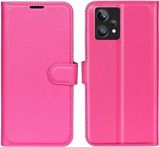 Actual product image MU Classic Litchi Leather Bookcover Series (Realme 9 Pro+)