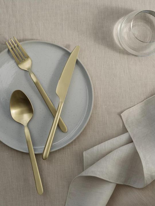 Produktbild Blomus Besteckgarnitur Stella black 16-teilig (16 Stück, Besteck Set)
