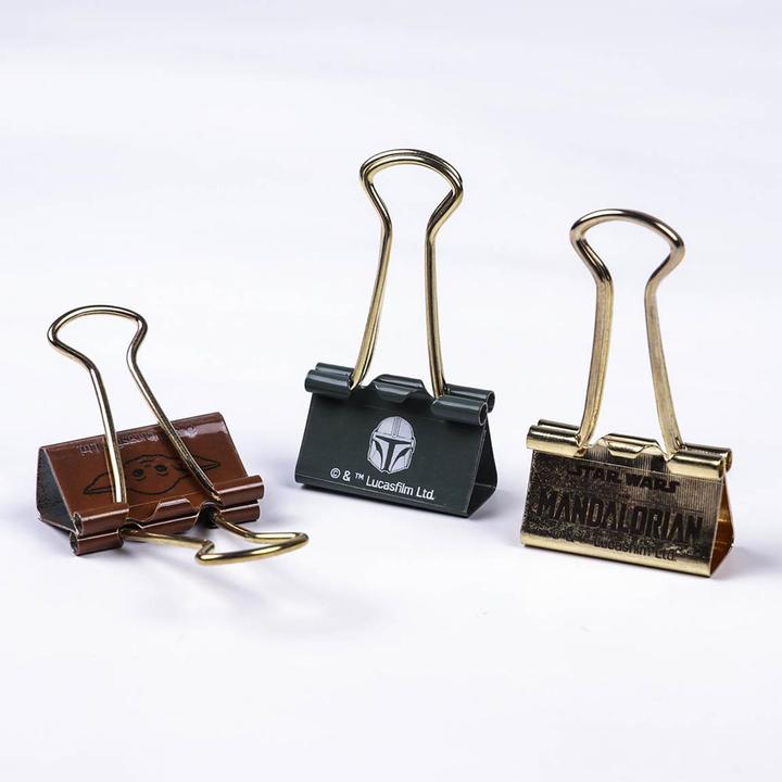 Actual product image The Mandalorian stationery set the child, brown