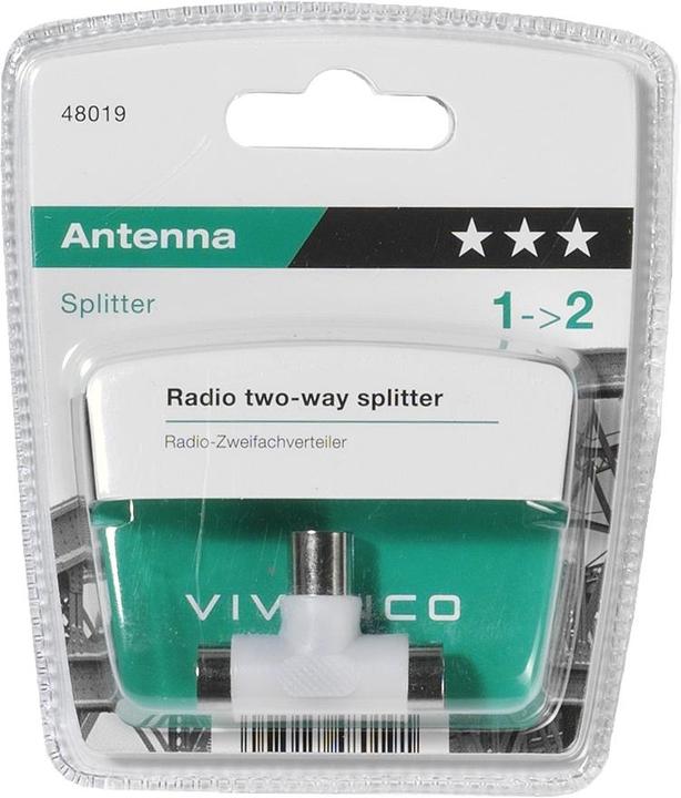 Produktbild Vivanco RD-2fach-Verteiler (Verteiler und Abzweiger)