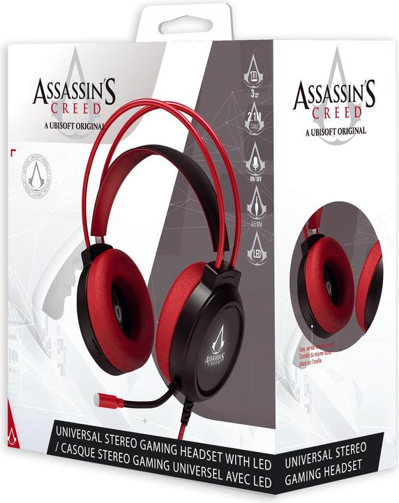 Produktbild Freaks and Geeks Assassin's Creed - Casque de jeu filaire pour PC/Xbox One/SeriesX/S/PS4/PS5/Switch (Kabelgebunden)