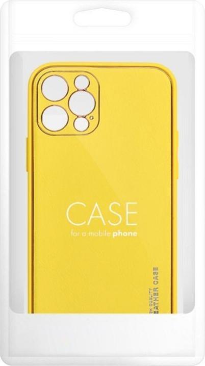 Immagine prodotto OEM Back panel cover LEATHER case for SAMSUNG S24 Plus yellow (Samsung Galaxy S24+)