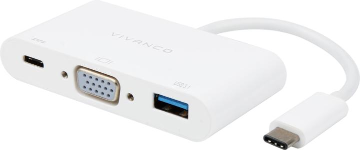 Vivanco Adaptateur USB-C (USB-C, 1 Ports)
