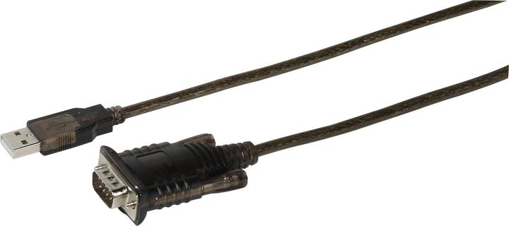 Actual product image Vivanco USB Serial Adapter (Sub-D 9, 180 cm)