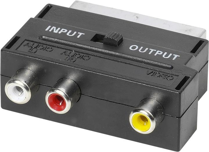 Produktbild Vivanco 3 RCA zu (Scart)