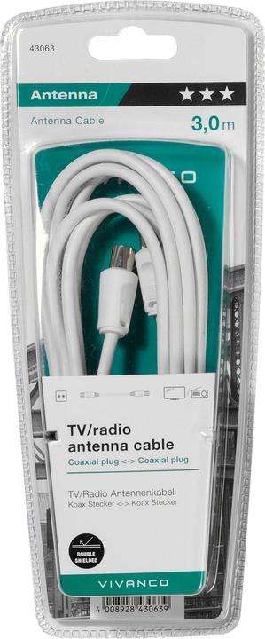 Produktbild Vivanco Koaxstecker (10 dB, Antennenkabel)