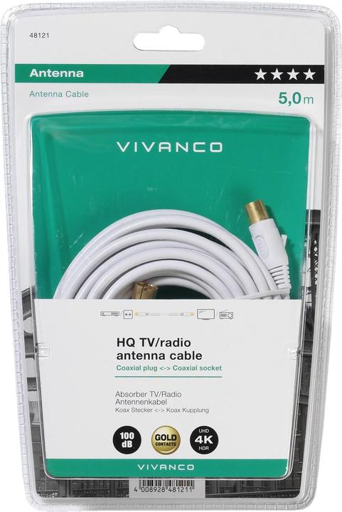 Produktbild Vivanco Ferrit (100 dB, Antennenkabel)