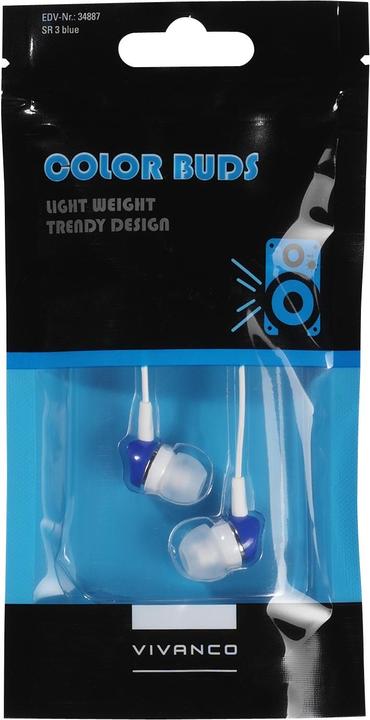 Actual product image Vivanco Colour Buds (Cable)