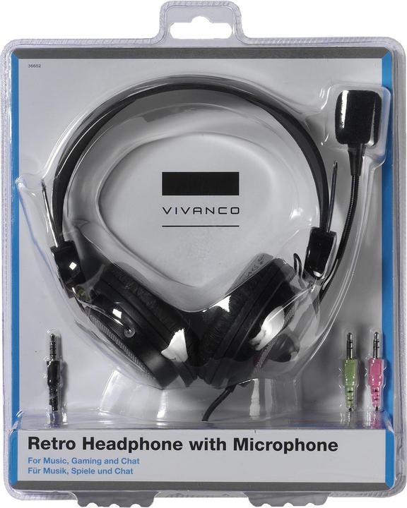 Actual product image Vivanco Retro Stereo (Cable)