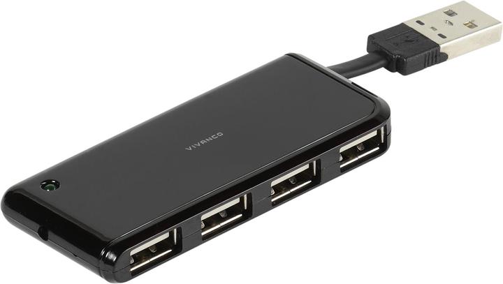 Produktbild Vivanco USB 2.0 Hub (USB-A, 4 Ports)