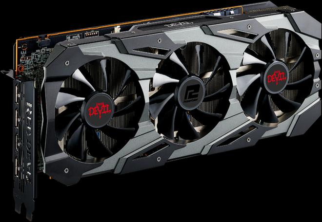 Actual product image Powercolor Radeon RX 5700 Red Devil (8 GB)