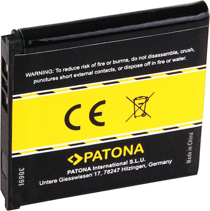 Produktbild Patona Battery (Akku, Sony Ericsson C510, Sony Ericsson C905, Sony Ericsson Jalou, Sony Ericsson K770i, Sony Ericsson K850i, Sony Ericsson R300, Sony Ericsson R306, Sony Ericsson S312, Sony Ericsson S500i, Sony Ericsson T303, Sony Ericsson T650i, Sony Ericsson W580i, Sony Ericsson W760i, Sony Ericsson W902)