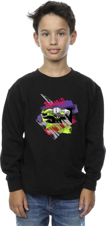 Actual product image Disney Boys Donald Duck Ear Plug Bright Sweatshirt (140, 146)