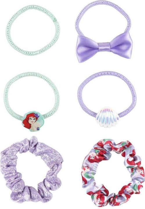 Actual product image Cerda Hair tie Princesses Disney Coloured 6 pieces