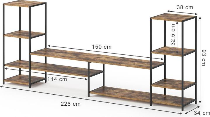 Image du produit Vicco Fyrk (226 x 34 x 93 cm)
