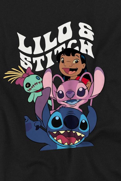 Actual product image Lilo & Stitch Childrens/Kids Character Montage T-Shirt (104)