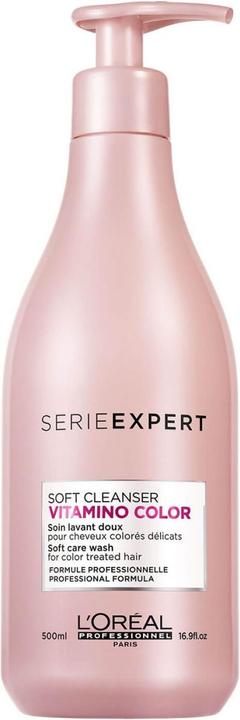 Produktbild L'Oréal Professionnel Série Expert Vitamino Color - Resveratrol Soft Cleanser (500 ml, Flüssiges Shampoo)