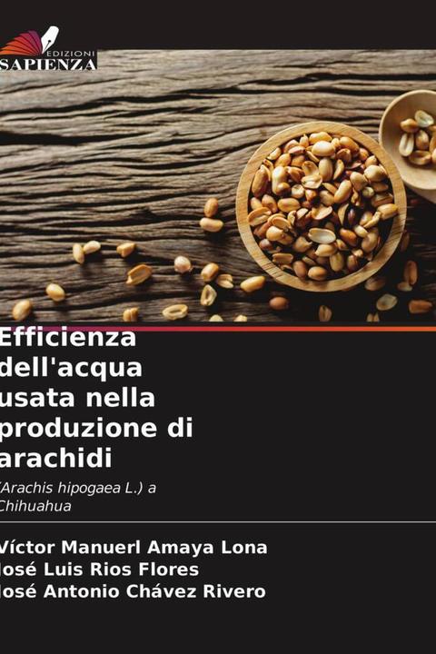 Produktbild Efficienza dell'acqua usata nella produzione di arachidi (Víctor Manuerl Amaya Lona, José Luis Ríos Flores, José Antonio Chávez Rivero, 2021)