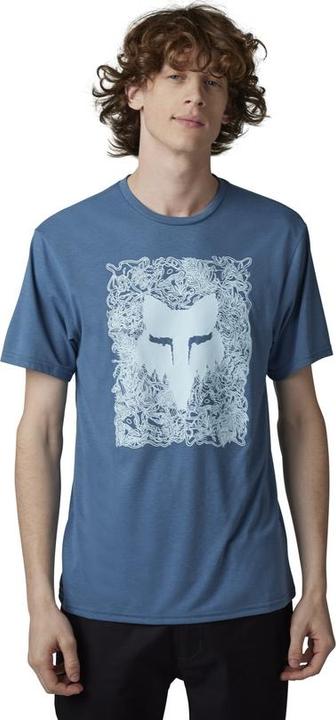 Fox Tee 23 Auxlry Ss Tech Drk Slt M (M)