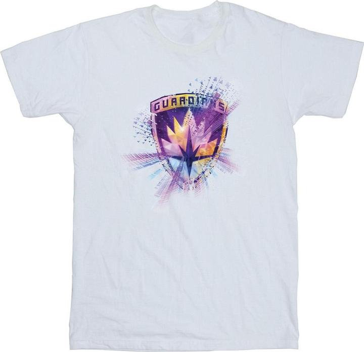 Actual product image Mens Guardians Of The Galaxy Abstract Star Lord T-Shirt (L)