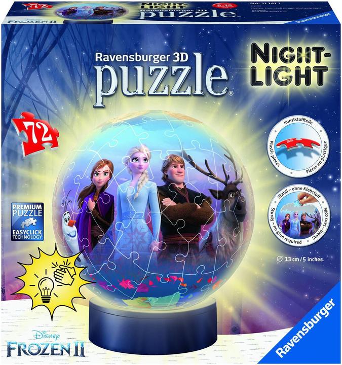 Ravensburger Nightlight - Frozen 2 (72 Teile)