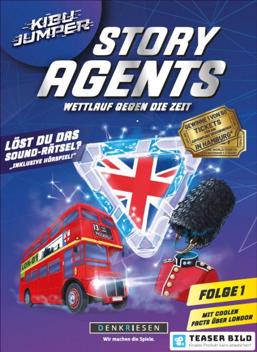 Immagine prodotto Denkriesen - KIBU JUMPER® - Story Agents - Londra - "Corsa contro il tempo". (Tedesco)