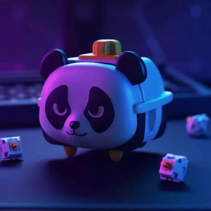 Actual product image Glorious PC Gaming Race Panda Toy figure
