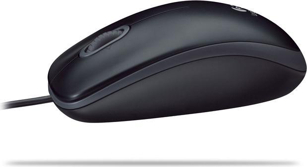 Image du produit Logitech Souris optique B110, noire (Filaire)