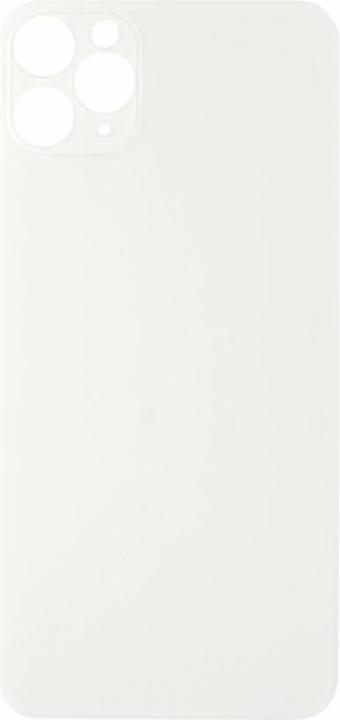 Produktbild OEM Ersatz iPhone 11 Pro Max Back Cover silber, ohne Logo (iPhone 11 Pro Max)