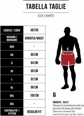 Immagine prodotto Leone Pantaloni da boxe premium AB240 (XXL)