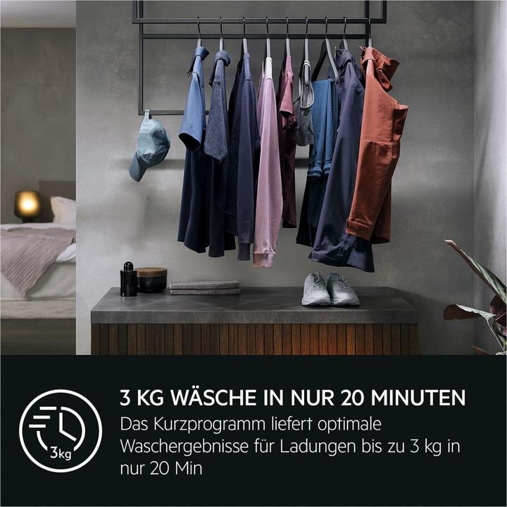 Produktbild AEG LSR6F75470 Waschmaschine Slim 7 kg, Tiefe 49cm, Serie 6000 914343153 (7 kg, Links)