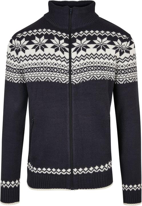 Brandit Norwegian Strickjacke Grösse 3XL Farbe Navy (3XL)