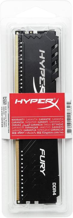 Produktbild HyperX Fury (1 x 16GB, 3000 MHz, DDR4-RAM, DIMM)