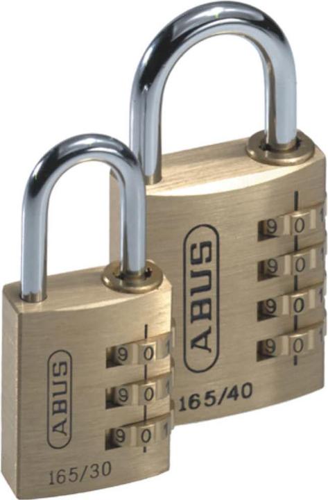 Actual product image Abus 165/40 with Lock-Tag Combination Padlock