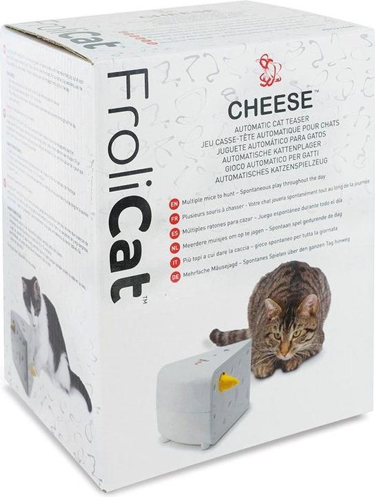 Image du produit PetSafe Jouet automatique pour chats Cheese (Jouets avec herbe à chat)
