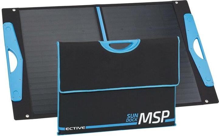 Actual product image Ective SunDock 100W USB Solar Bag 12V Mobile Solar Panel Foldable Solar Panel (100 W, 3.80 kg)
