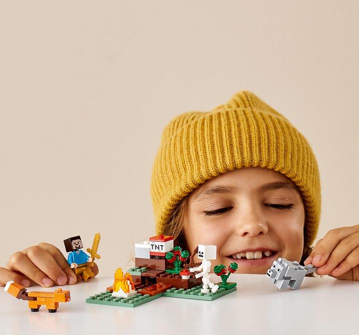 Actual product image LEGO The Taiga Adventure (21162, LEGO Minecraft)