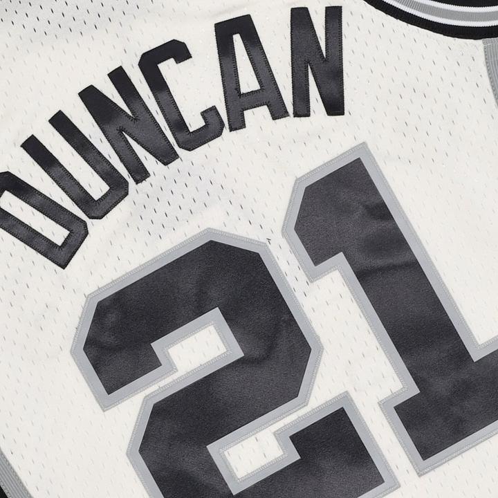 Produktbild Mitchell & Ness Swingman Jersey San Antonio Spurs OFF-WHITE Tim Duncan - XL (XL)